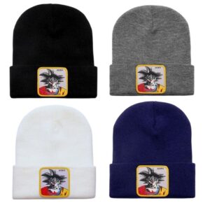 goku embroidered saiyan edition beanie